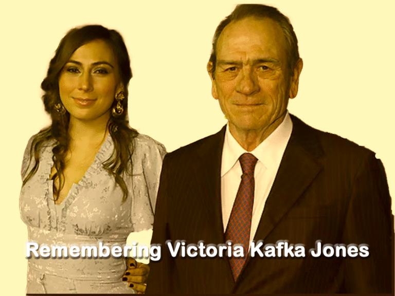 Victoria Kafka Jones, daughter of actor Tommy Lee Jones, pictured during a public appearance